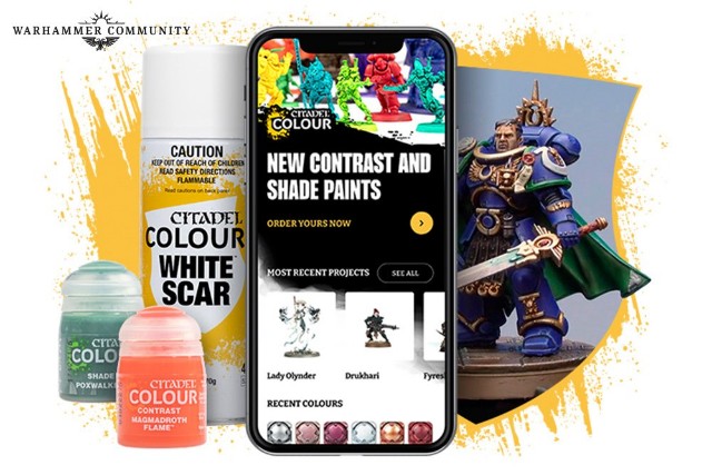 シタデルカラー　アシェットwarhammer40kの付録 初めてのシタデルカラー！【WARHAMMER 40K PAINTS+TOOLS SET