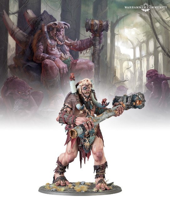 ウォーハンマー。ジャイアント2体セット50×70 ウォーハンマー AGE OF SIGMAR】エイジ・オヴ・シグマー