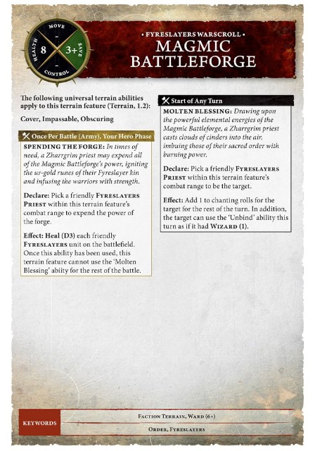 AoS】魔法やら専用テレインやらの扱い - たるいのウォーハンマーブログ