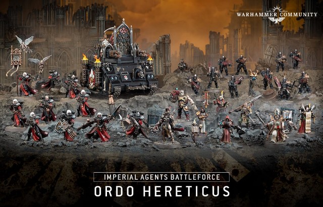 ウォーハンマー40kインペリアル・エージェント：インクィジトリアル・エージェント INQUISITORIAL AGENTS
