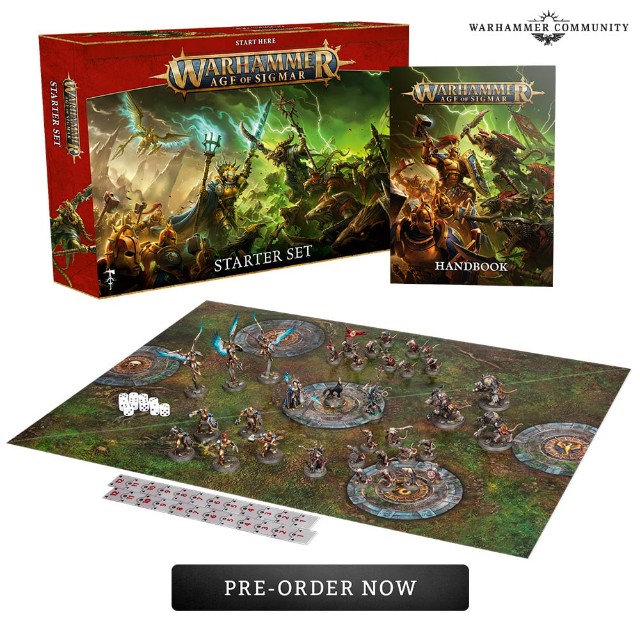 プレオーダーNOW】AoSスターターなど - たるいのウォーハンマーブログ