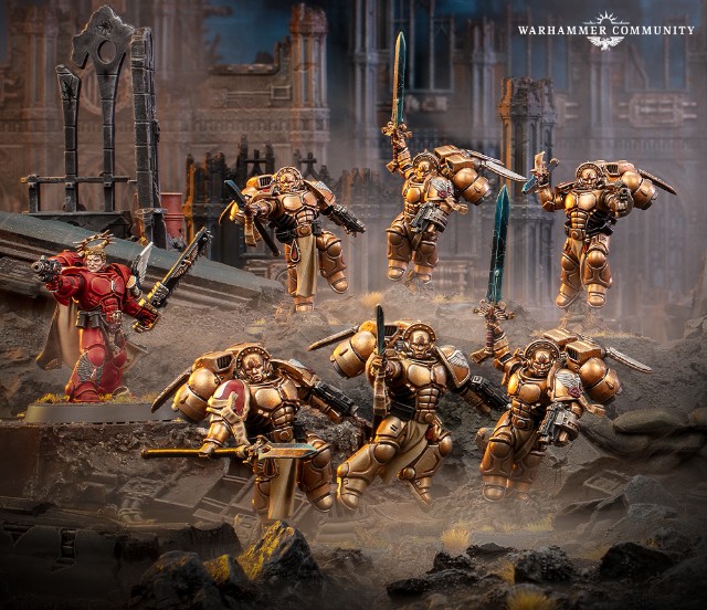 40k】ブラッドエンジェルの新しいコンバットパトロール箱 - た