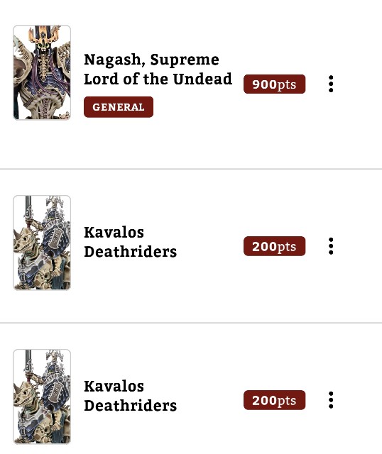 AoS】オシアークナガッシュ入り編成 - たるいのウォーハンマーブログ