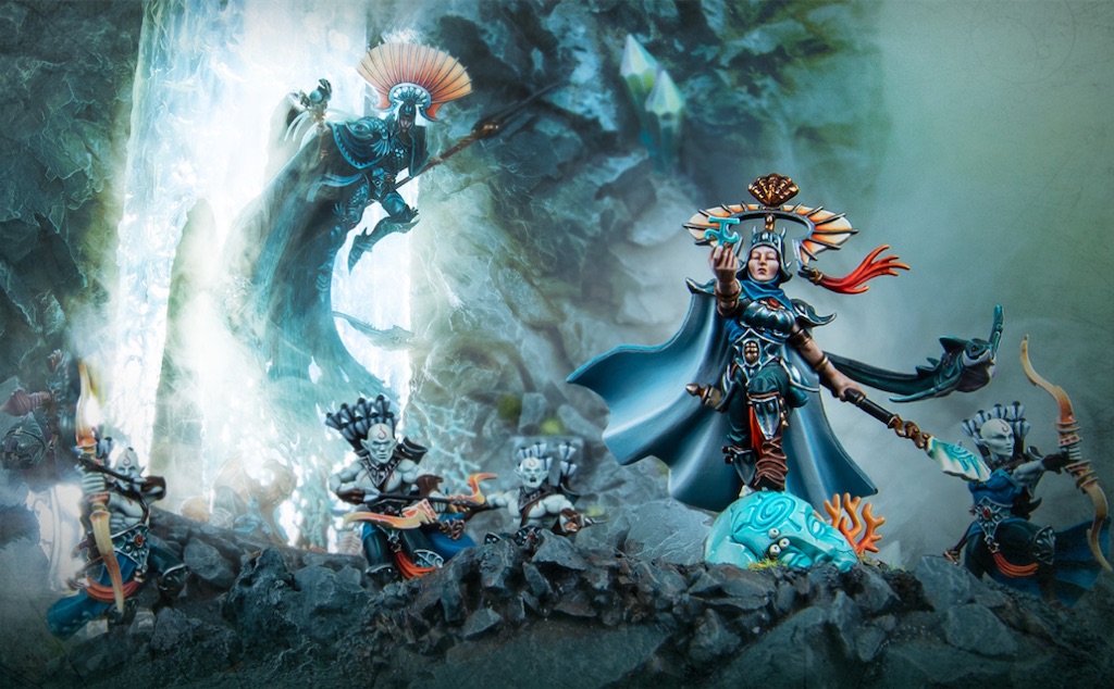 ウォーハンマー　塗装済み　シルヴァネス　Spirit of Durthu ウォーハンマー 40k スキタリイ テックプリースト ドミナス