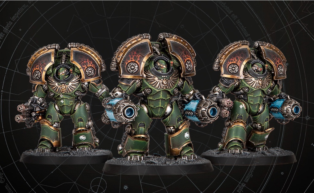 ホルスヘレシー】サタナインターミネイターの組立色々 - たるいの