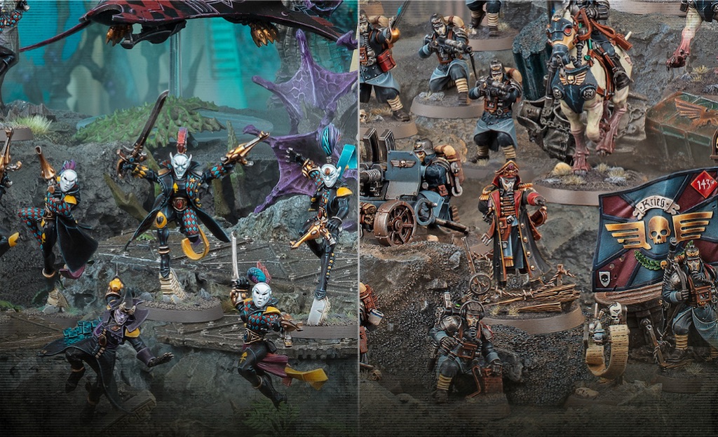 40k】ハーレクインとデスコーアのコンバットパトロール箱 - たるいの