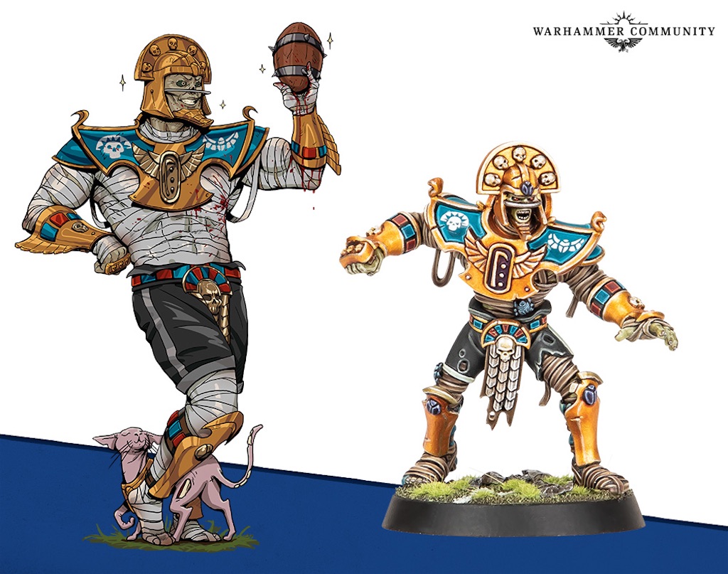 ブラッドボウル】トゥームキングチーム能力色々 - たるいのウォー