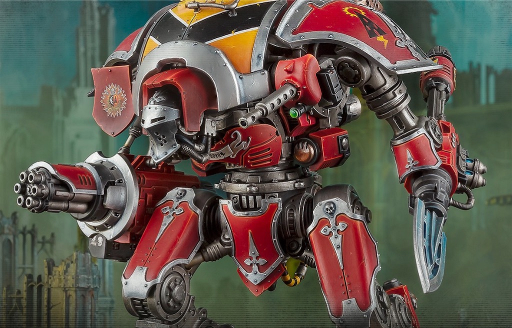 40k】デストリエ型インペリアルナイト - たるいのウォーハンマーブログ