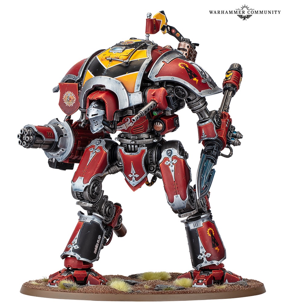 40k】デストリエ型インペリアルナイト - たるいのウォーハンマーブログ