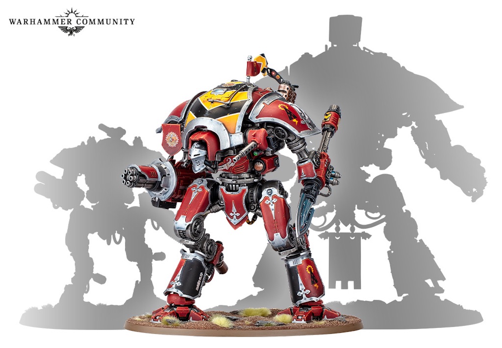 40k】デストリエ型インペリアルナイト - たるいのウォーハンマーブログ