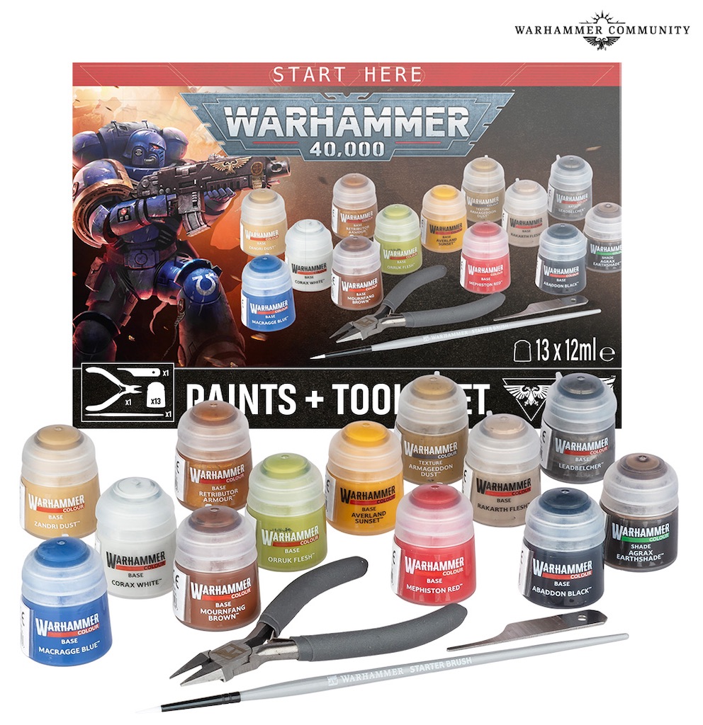 ウォーハンマー NEXTWEEK】40k11版スターターセット！ - たるいのウォーハンマーブログ