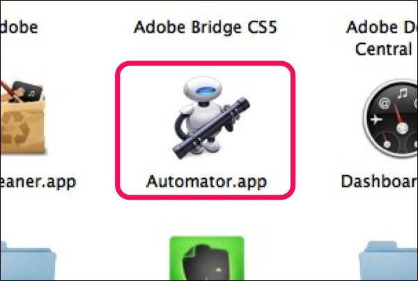 f:id:yoshizoblog:20140209085557j:plain Automatorアプリのアイコン