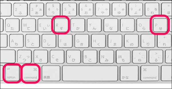 Macbookairのディスプレイが真っ黒で映らない Pramクリアで復活する方法 おとなのらいふはっく
