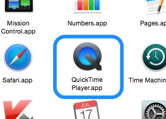 f:id:yoshizoblog:20141213130901j:plain QuickTimePlayerはアプリケーションフォルダにある