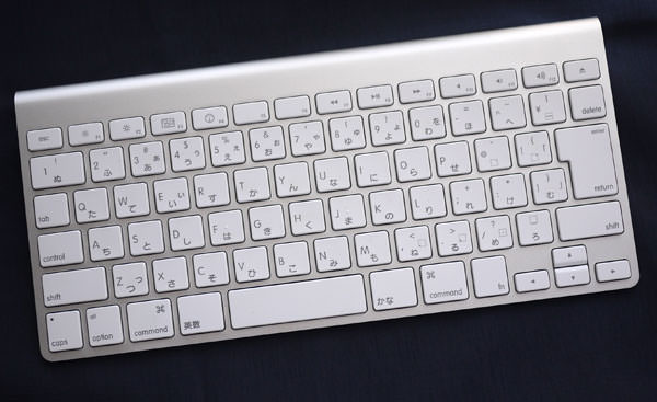 Apple Wireless Keyboard　全体画像