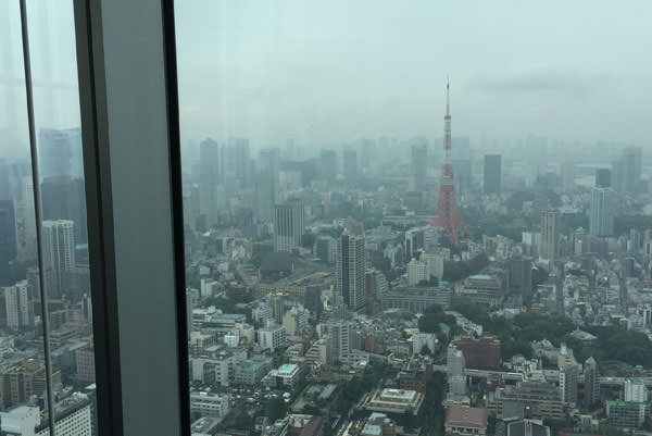 東京シティビューからの外の景色