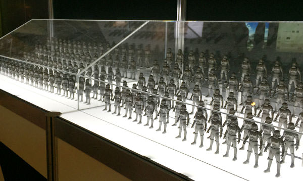 ダイキャスト製フィギュアのストームトルーパーフィギュア