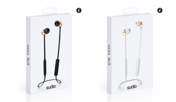 Sudio ワイヤレスイヤホン VASA BLÅ 製品画像