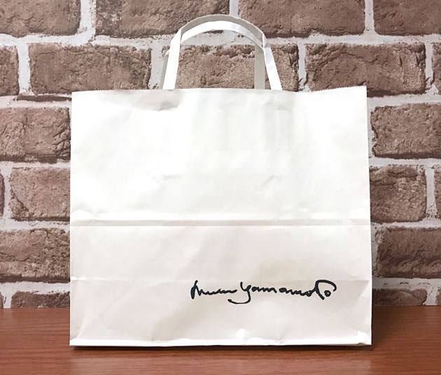 山本道子の店（村上開新堂）の手提げ袋