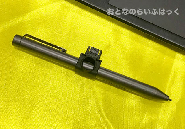 『m-Book U400S』のタッチペン