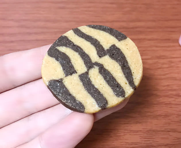 チョコレートのマーブルクッキーが美味しい