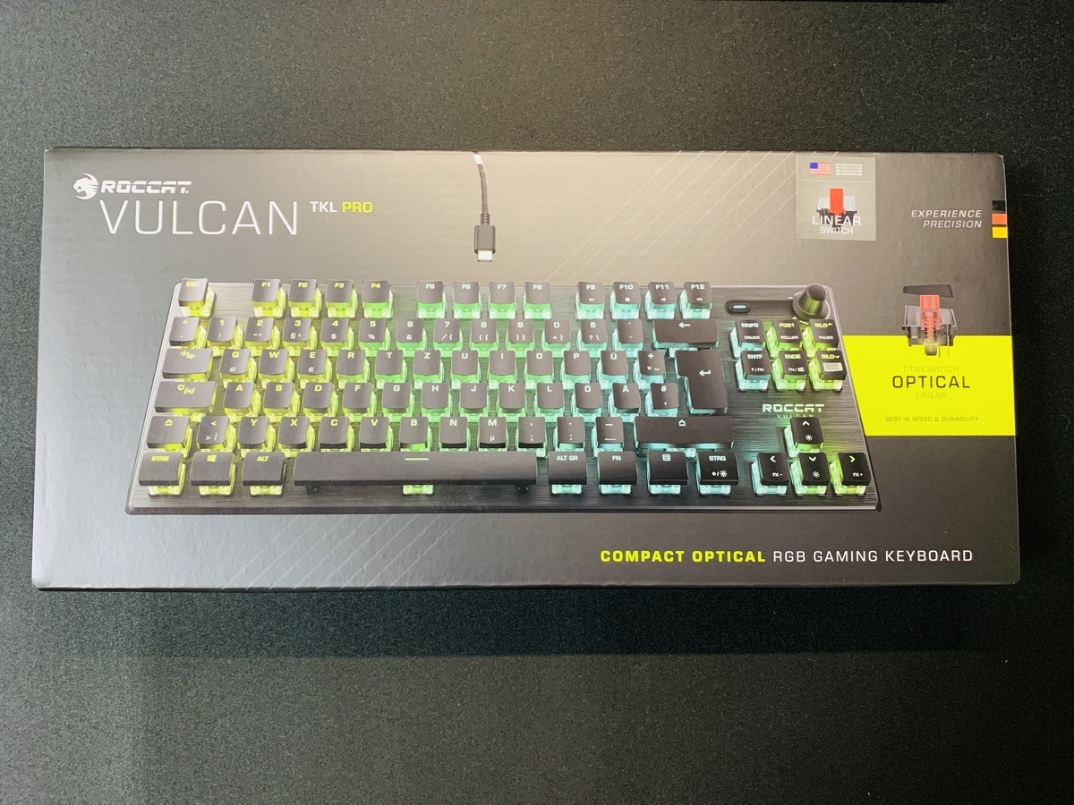 ☆新品未開封☆ロキャットROCCAT VULCAN TKL PRO ROCCAT Vulcan TKL Proをレビュー！クチコミ・評判をもとに徹底