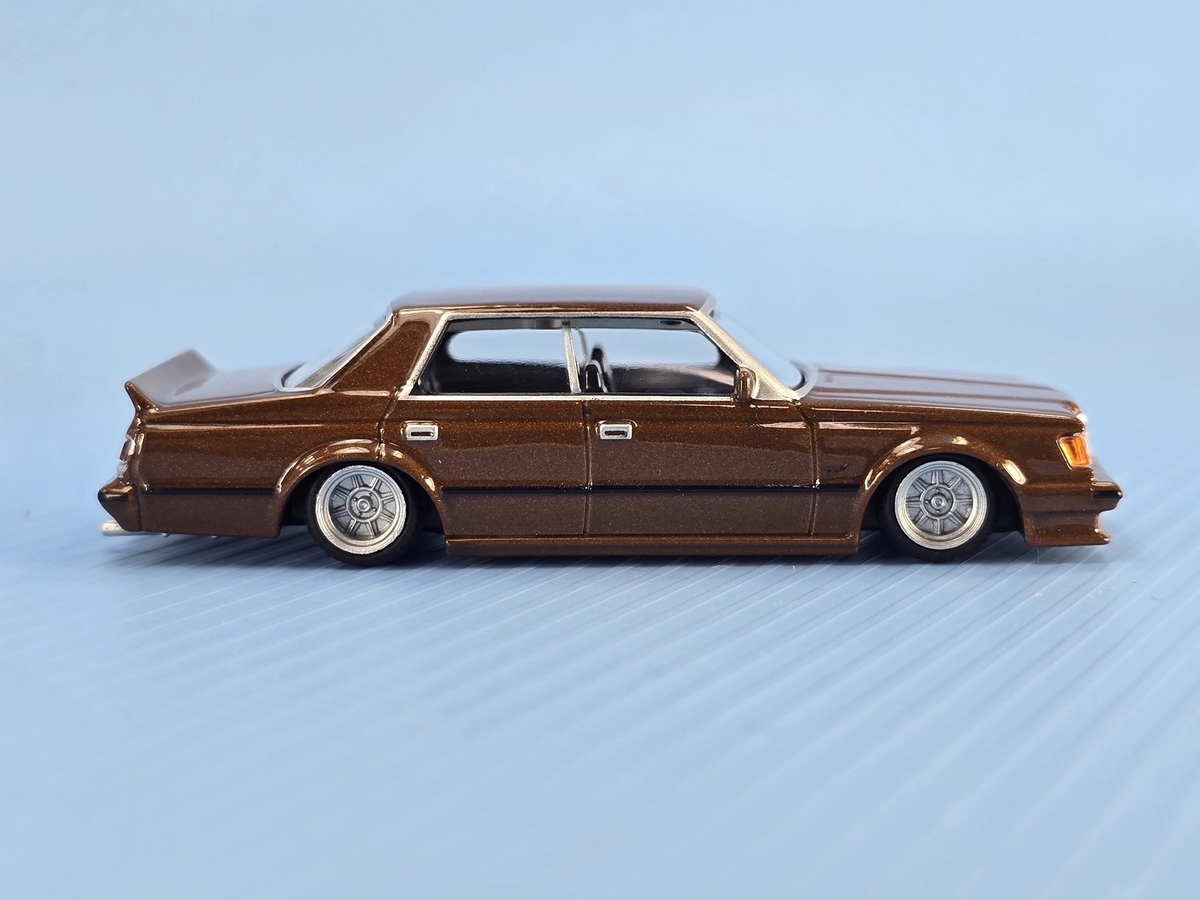シ*ル様 ミニカーコレクション 240Z, MS110クラウン, GX71マーク 110 クラウン (1) 1983年式 (MS110) アオシマ グラチャンコレクション