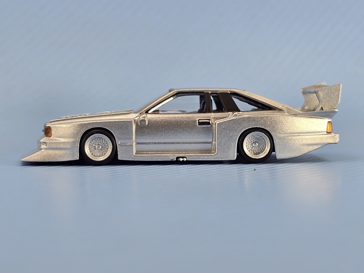 110シルビア 1979年式(S110)2：シルバー アオシマ グラチャン