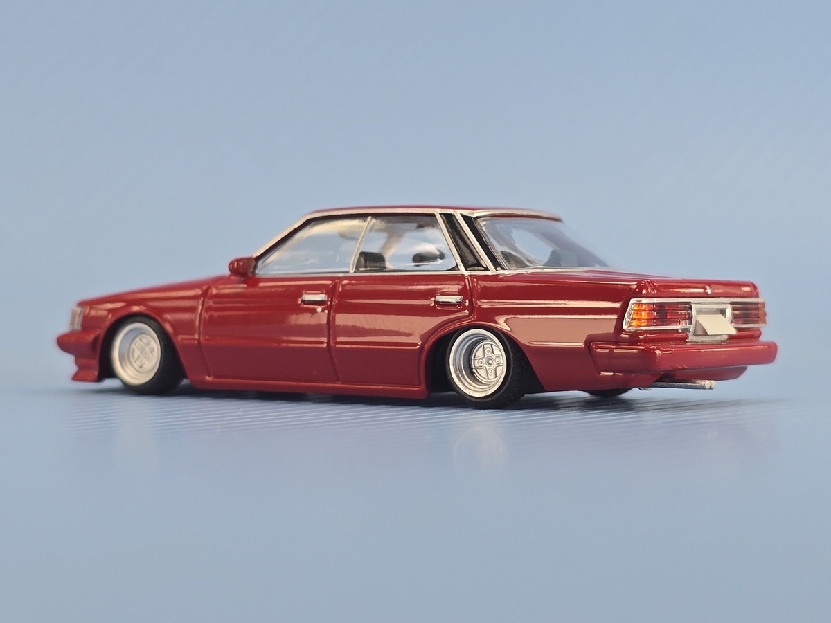 71マークII 1987年式 GX71 (レッド) アオシマ グラチャンコレクション