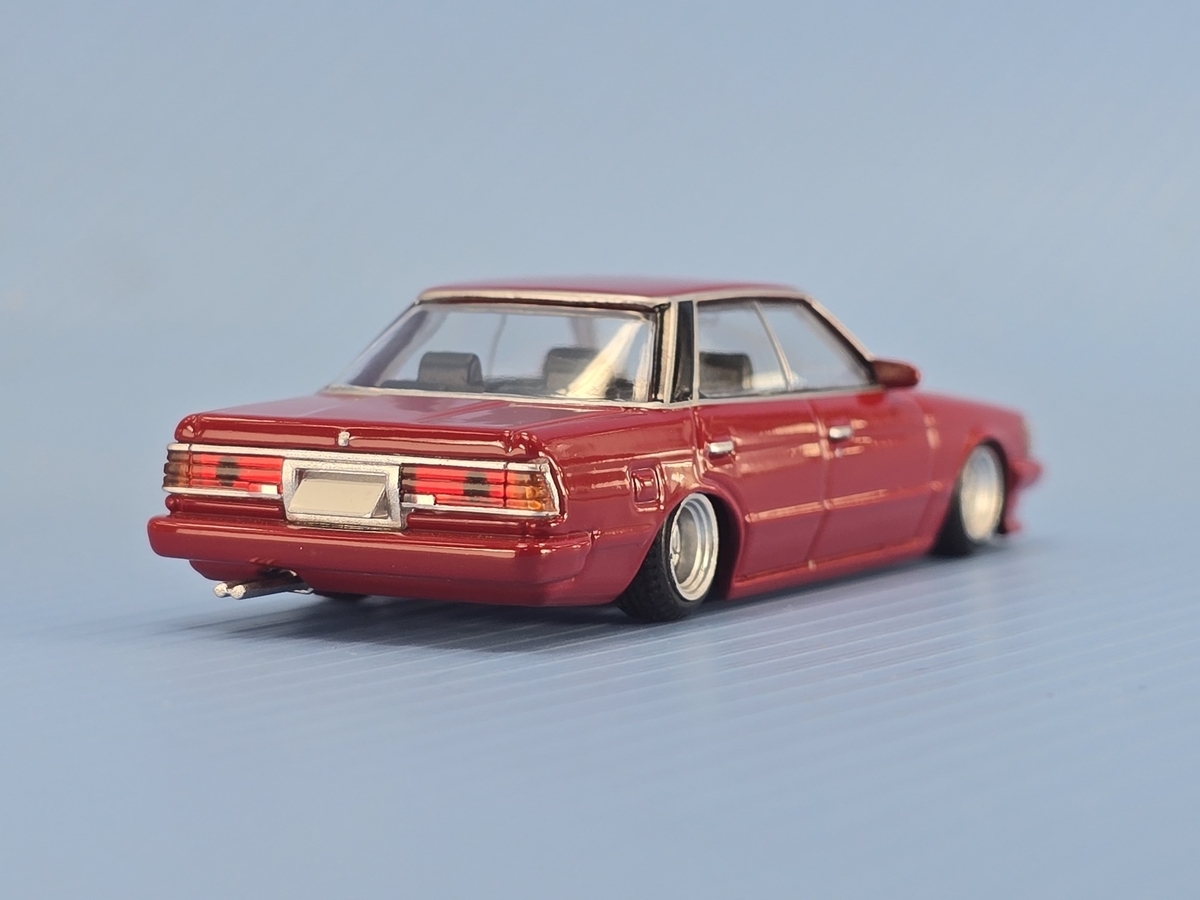 71マークII 1987年式 GX71 (レッド) アオシマ グラチャンコレクション