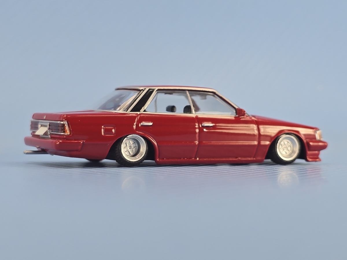 71マークII 1987年式 GX71 (レッド) アオシマ グラチャンコレクション