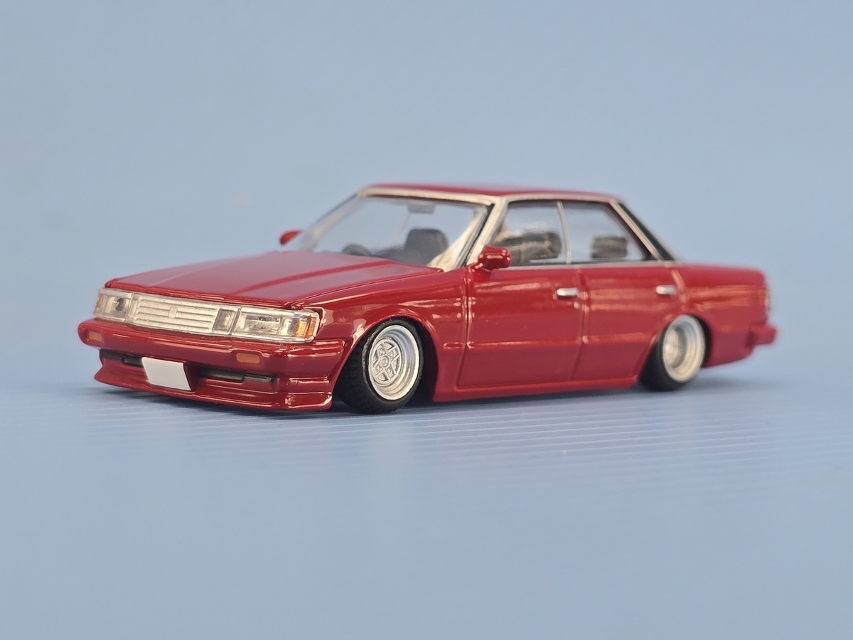 71マークII 1987年式 GX71 (レッド) アオシマ グラチャンコレクション
