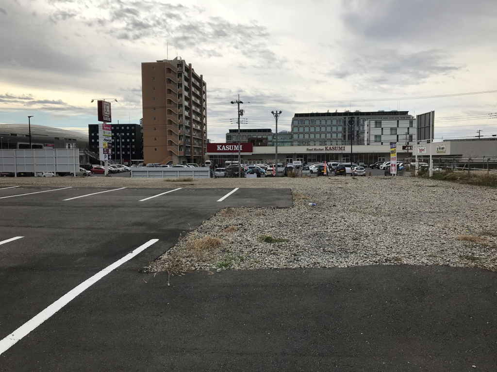 柏たなかのフィットネスジム建設予定地