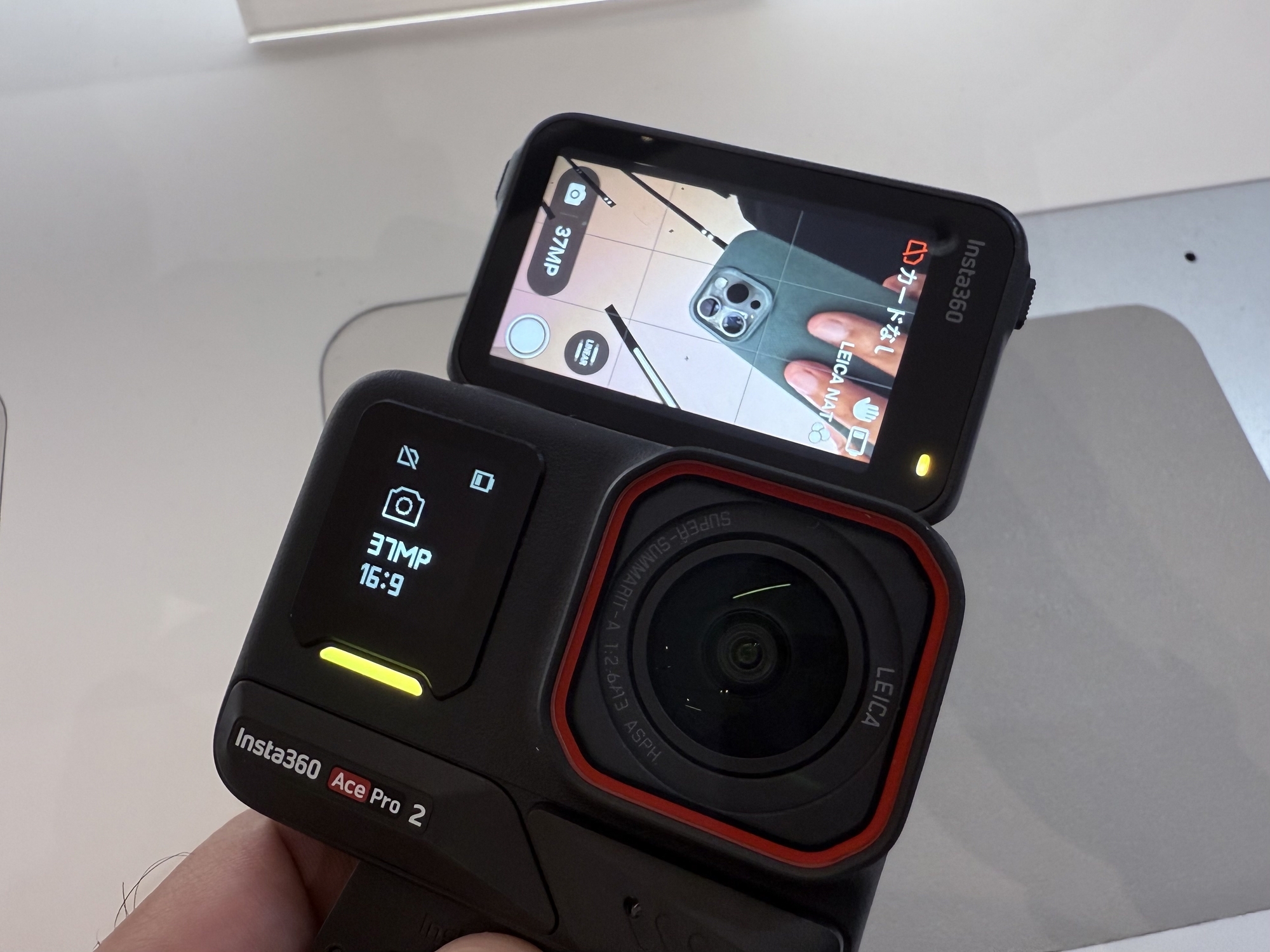 デジカメ、コンデジ、2台セット 8Kアクションカメラ Insta360 Ace Pro 2をコンデジ化