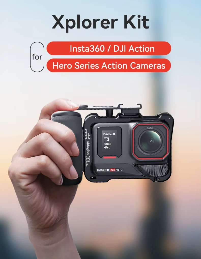 8Kアクションカメラ Insta360 Ace Pro 2をコンデジ化