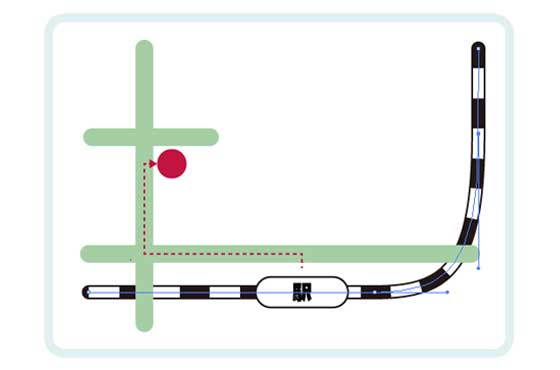 イラストレーターでjrの線路を描く Yotazo Lab