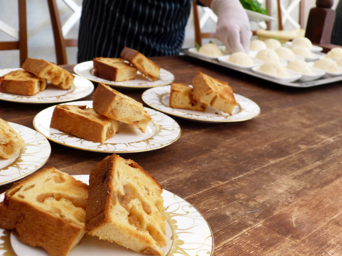 名古屋：高級食パン専門店『幻籠』一社店のリンゴパンおいしいわ