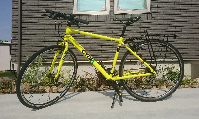 CYLVA F24 ブリヂストン クロスバイク キャリアバッグ付き