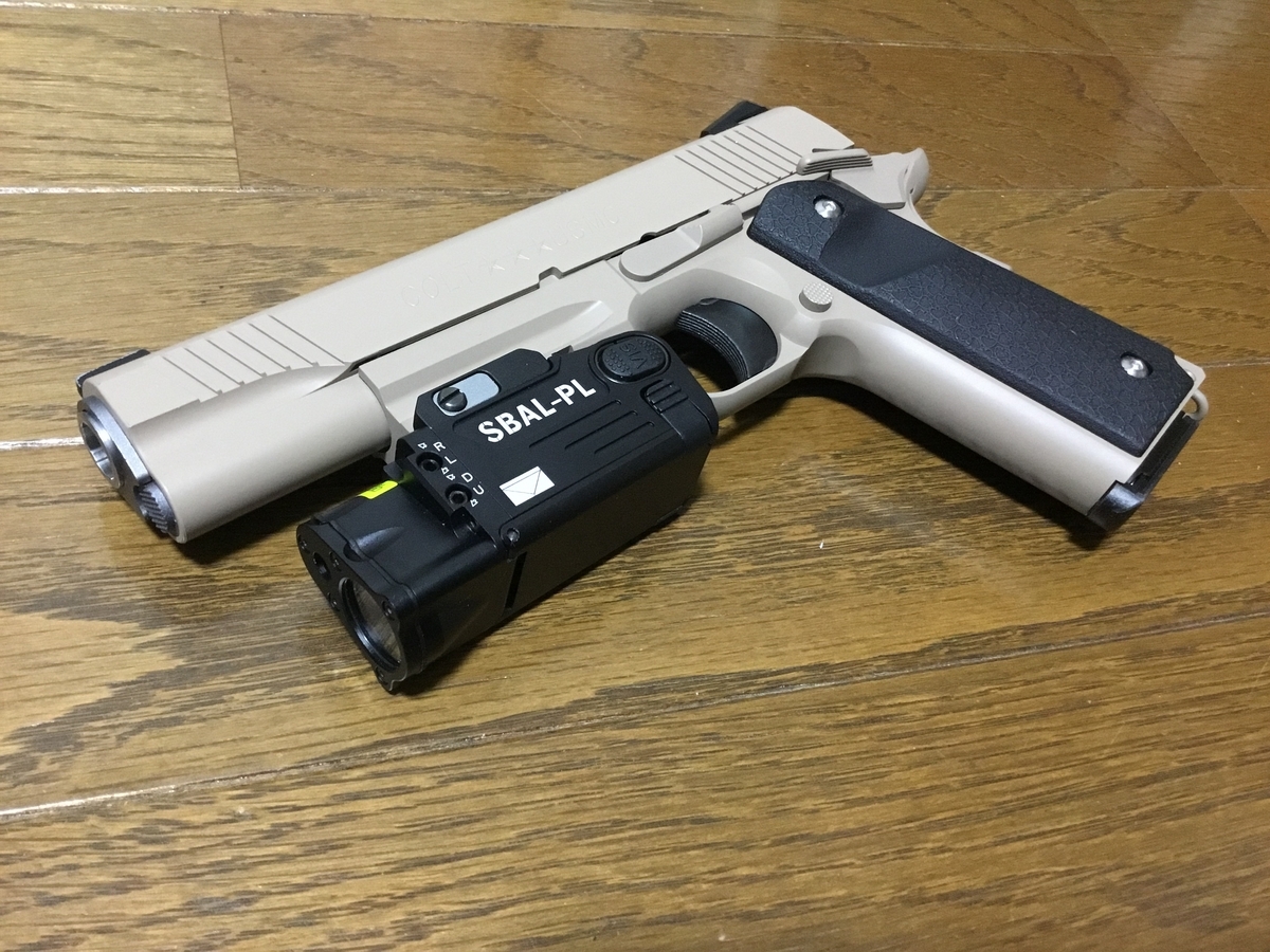 CQB向けM45を作りかけてる(フラッシュライト・LAM編 CQB向けM45を作りかけてる(フラッシュライト・LAM編
