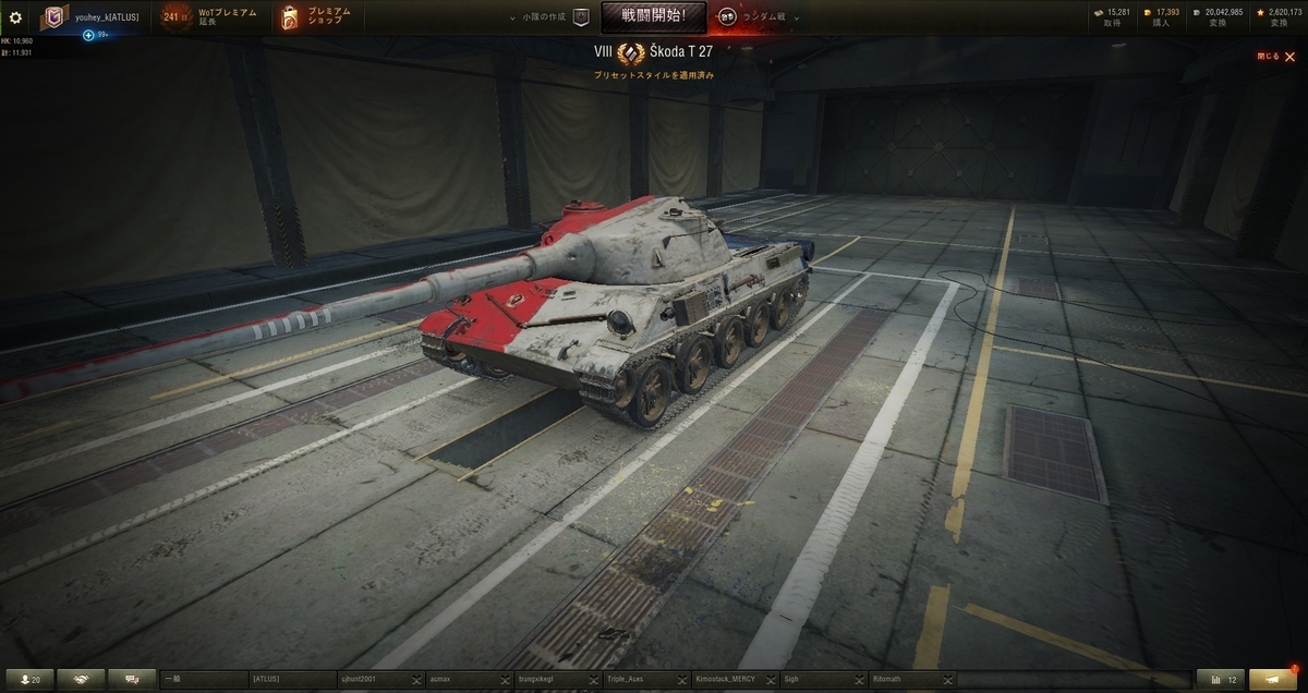 Skoda t27 оборудование