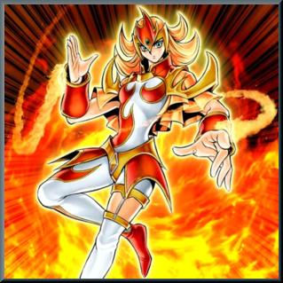 108 E・HERO レディ・オブ・ファイア - 遊戯王の女性型