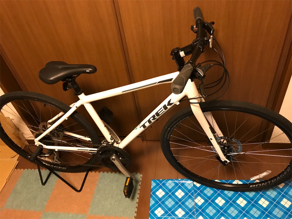 TREK FX2 DISC 2019を、ロードバイクモドキにする その3 - おくてんの