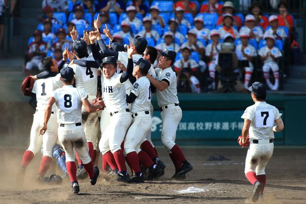 100回記念 甲子園高校野球マグネットプレート 金足農VS大阪桐蔭 決勝 準決勝 史上最も熱い夏、最終章〜2018夏決勝、大阪桐蔭vs金足農業
