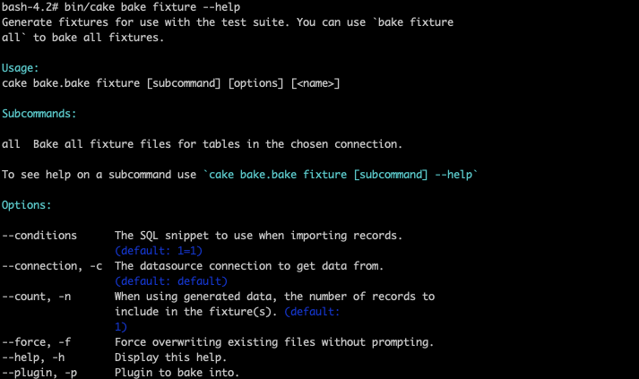 ローカルdbからbakeコマンドでfixture生成 Cakephp3 ユアマイスター株式会社エンジニアブログ