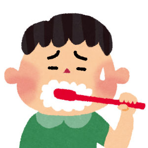 あえて左手(利き手ではないほうの手)で歯みがきをしてみましょう。メンタル強化につながります。