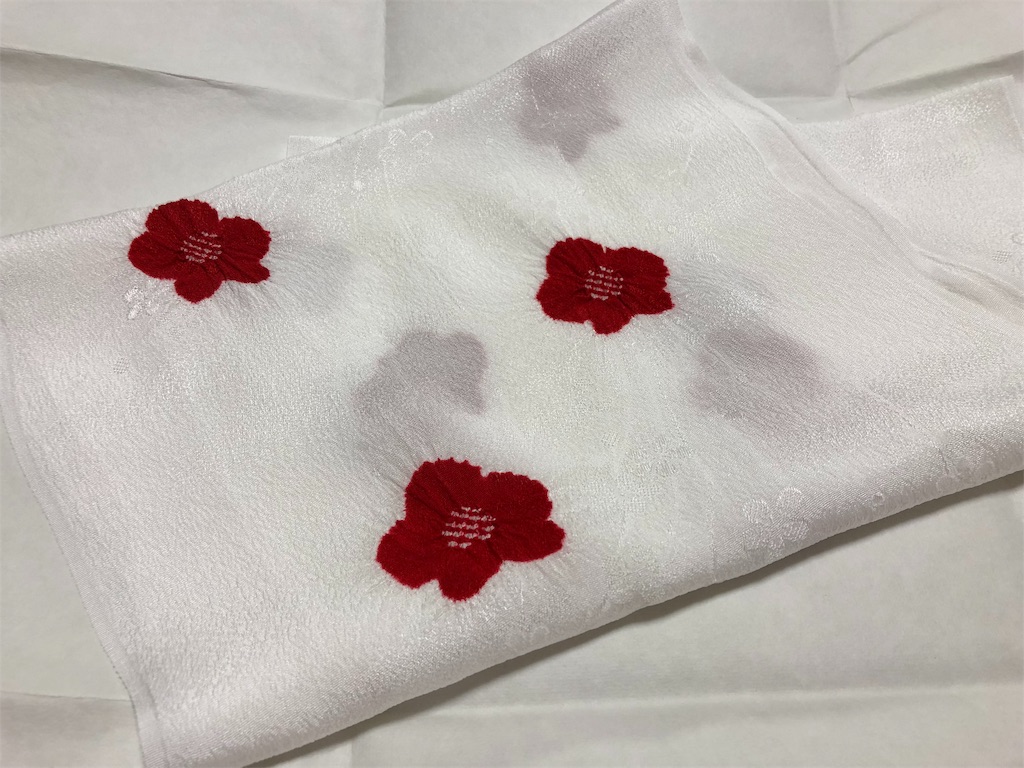 ゑり萬 帯 春*様 京都 ゑり萬 夏帯 二部式 付け帯 作り帯（絽 水色 桔梗 輪出し