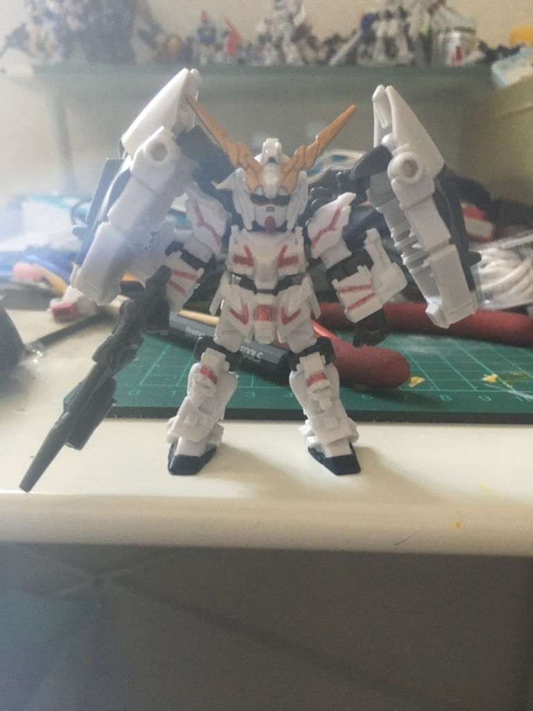 ガンダムアンサンブル】ユニコーンガンダム改造 - 戦国IXAまったりプレイ帳