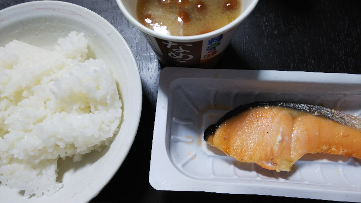一人暮らし男子の夕食