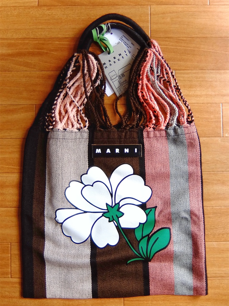 MARNI ハンモックバック 国内即日発送 マルニ フラワーカフェ ハンモックバッグ MARNI