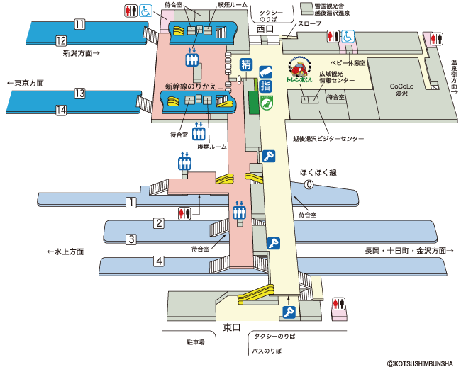 越後湯沢駅で 温泉旅のお土産を買う 温泉好きのお湯